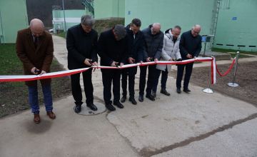 Uroczyste otwarcie oczyszczalni ścieków we Wleniu po modernizacji